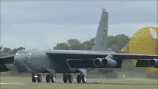 B-52 Stratofortress & Rockwell B1-B Lancer at RAF Fairford, 4th September 2016
