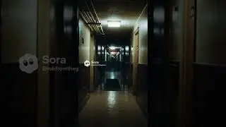 The Hallway Was Snowing