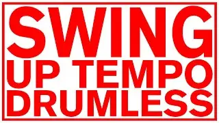 Up Tempo Swing Jazz Drumless Track | 280 Bpm | Giant Steps