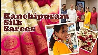 The Art of Kanchipuram Silk Sarees| Shopping Vlog| Kanjivaram Sarees #vlog 