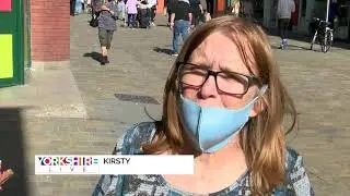What is Leeds City Centre like during the local lockdown?