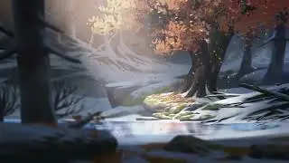 Frozen Lake 🍂 | Chill Bear lo-fi mix | Music that'll make you smile