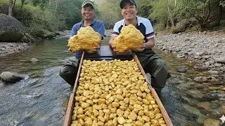 I Never Expected to Find a Huge Gold Mine Under a River #gold #goldmining