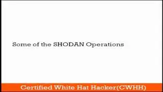 WhiteHat Hacker Level 1(CWHH) - 12   Shodan