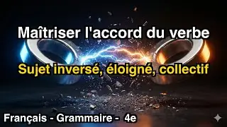 Maîtriser l'accord Sujet Verbe