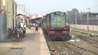 YDM4 6755 Shunting at Gonda Jn. Pf 5