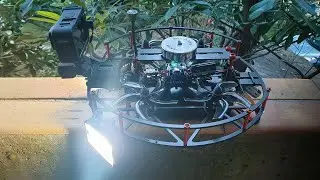 Indoor low-light flight of the Zephyr Live Feed designed for live production with 200W lightings