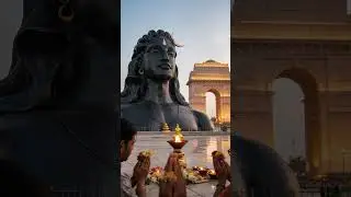 Adiyogi at India Gate, New Delhi!