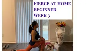 Fierce at Home beginner week 3 of 3 #fierce #fierceathome #sweat #sweatapp