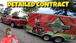 If it's not in the service agreement it's an additional charge | Mowing day after hurricane Idalia