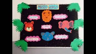Magic words board decoration ✨