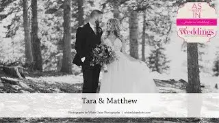 Lake Tahoe Wedding: Tara & Matthew from Summer/Fall '17 of Real Weddings Magazine