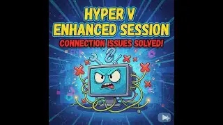 Use RDP instead of Hyper V's Enhanced Session connection 