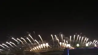 Dubai World Cup 2017 fireworks and drone show! Incredible and fascinating!