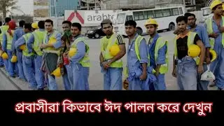 প্রবাসীরা কিভাবে ঈদ পালন করে দেখুন See how expatriates celebrate Eid