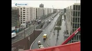 Skyline Plaza in Frankfurt vor der Er&ouml;ffnung