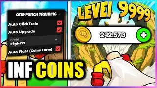 [🥊INF] One Punch Training Script - Infinite Coins, Spam Fight