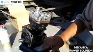 POWER DICAS - ADAPTAÇÃO DE COMPRESSOR DE AR DO SCANIA 113 1