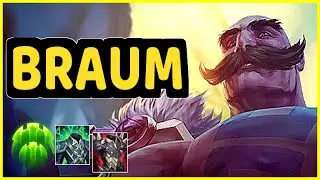 BRAUM VS SHACO SUPPORT GAMEPLAY