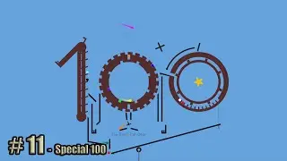 Special 100+ - Algodoo Marble Race