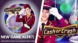 Cash or Crash Live | Evolution Gaming | New Live Casino Game Show Alert