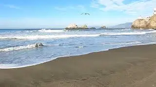 Ocean Beach San Francisco &ndash; REAL 4K 60fps Wave Ambience | 4 Hours of Pacific Coast Relaxation