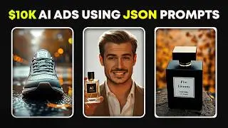 Create $10K AI Ads with JSON Prompting &mdash; Full Gemini + Google Flow Tutorial (Part 2)