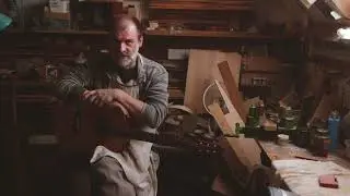 A.J.Lucas talking guitar making