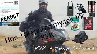KANYAKUMARI TO KHARDUNGLA || K2K ride || how I prepared myself