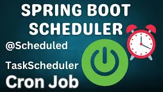 Spring Boot Scheduler | Spring Job Scheduler | @Scheduled Annotation  || 