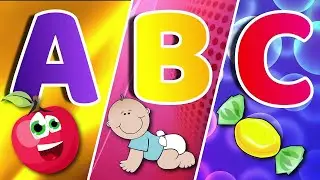 A is for Apple 🍎 | ABC Phonics Cartoon Song for Kids | Learn Alphabet with Fun | ABCD