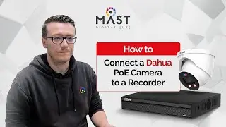 How to Connect a Dahua PoE Camera to a Recorder