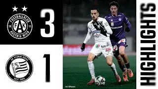 HIGHLIGHTS | Austria Wien vs. SK Sturm Graz | 17. Runde