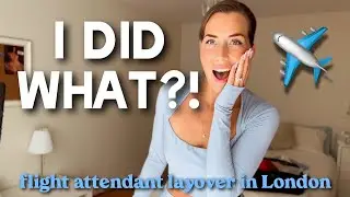 I DID WHAT?! (+ HALARA  UNBOXING) - cabin crew layover