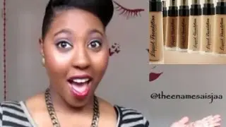 BH Cosmetics Foundation Demo/Review On Oily Skin With MiniMe (Aisja)