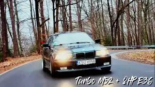 Отправляемся в польские горы на BMW E36 с турбированным двигателем M52 и двигателем 8HP70!