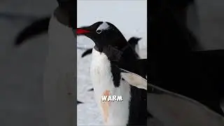 Emperor Penguins Guard Eggs 😱🐧 || #animalfacts #penguin @AnimalMysteries-YT