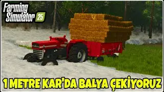 1 METRE KARDA BALYA ÇEKİMİ