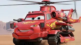 From Landfill to War Machine 🚁🔥 | Helicopter McQueen&rsquo;s Final Dive 😱💥
