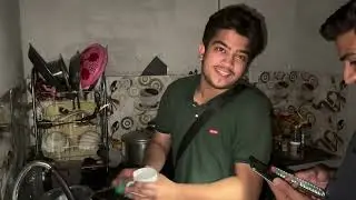 Water fight with friends 🔫😂|| khana kya bnaya??
