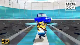 Despicable Me Minion Rush Grandpa Minion run 14K meters at Anti Villain League |  Lv384 Ep234 | 4K