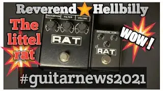#guitarnews2021 Proco rat pedal to release first small version of pedal.40 years i the making