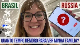 Do Brasil para minha cidade natal na Rússia