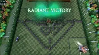 [DOTA 2] How to easily win GEM TD 1P (Best maze )