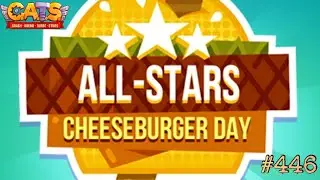 CHEESEBURGERS! GOLEM FIST LEVEL 14! *All-Stars* | C.A.T.S.: Crash Arena Turbo Stars #446