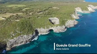 Gueule Grand Gouffre - Marie Galante - Drone 4k