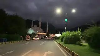 ❤️ Night View of the Shah Faisal Mosque Islamabad ❤️