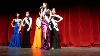 Miss Teen Newfoundland & Labrador Pageant 2012 ~Nicole Kennedy: Top 10 Speech