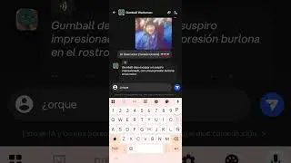 Hablado con Gumball Watterson 🐾😻🇨🇱