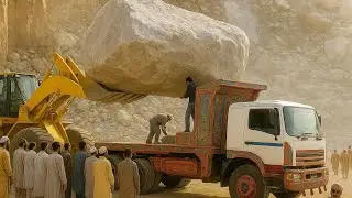Marble Mountain: The Ultimate Truck Loading Challenge!